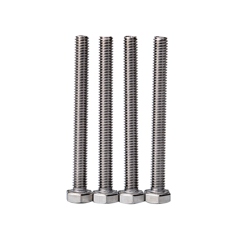 SS316 DIN933 M8 Bolt Kepala Heksagon