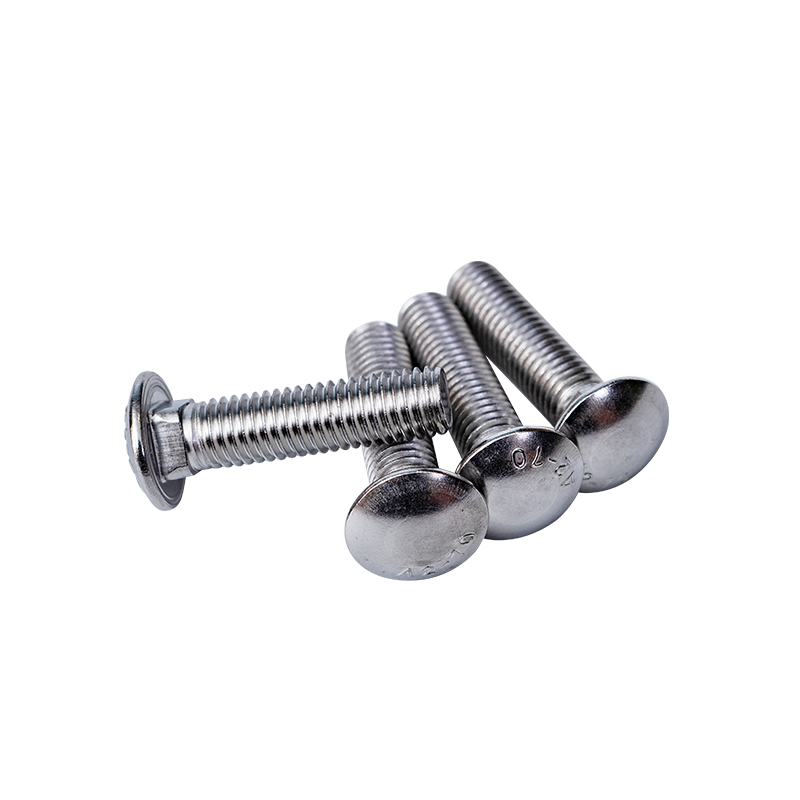 SS304 DIN603 M8 Cup Kepala Segiempat Bolt Leher