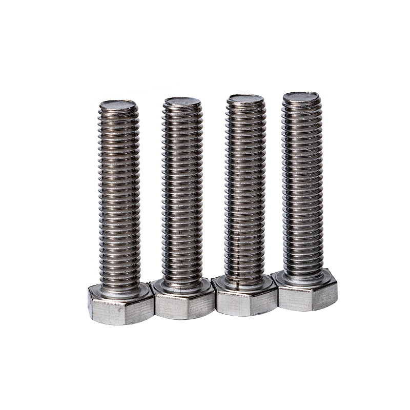 SS304 DIN933 M24 Bolt Kepala Heksagon